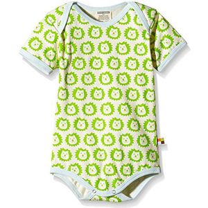 loud + proud Unisex Baby Body Groen (Lime Li)., 50-56, groen (lime)