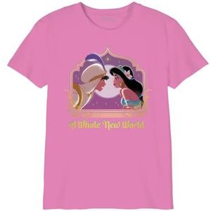 Disney Gidaladts010 T-shirt voor meisjes (1 stuk), orchidee roos, 6 jaar