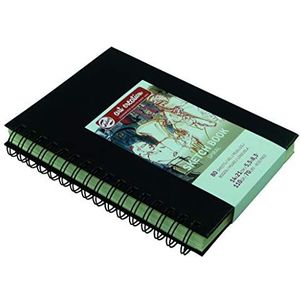Ski-notitieboek, 80 vellen, spiraalbinding, 14 x 21 cm