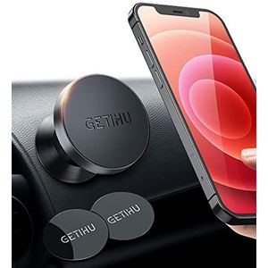 GETIHU mobielhouder voor in de auto, universeel, dashboard, magnetisch, mobielhouder voor iPhone X 8 7 6s 6 5s 5 Plus Samsung HTC Motorola BlackBerry smartphone GPS