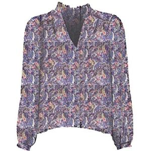 Morgan Damesblouse met bloemenpatroon, Marinier