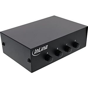 InLine® Serial handmatige schakelaar RS232 9-pins Sub-D