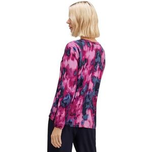 Street One A344383 Damesblouse met print, Bright Cozy Pink