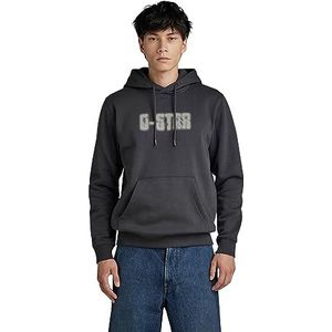 G-STAR RAW Dotted Hdd SW Sweatshirts voor heren, Grijs (Shadow D23481-d425-992)