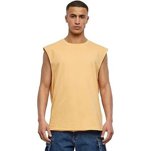 Urban Classics Open Edge T-shirt voor heren, 1 stuk, Palean oranje