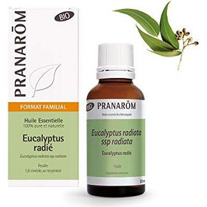 PRANARÔM - Eucalyptus Radié Bio - Chemotypeerde etherische olie - Luchtwegen & Immuniteit - 100% Zuiver En Natuurlijk - HECT - 30 ml