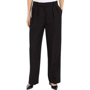 Tommy Hilfiger Pantalon d'affaires à coupe décontractée pour femme, Noir (noir), 72