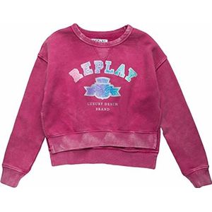 Replay Sweatshirt voor jongens, Cyclamen 362, 12 jaar, cyclamen 362