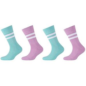 s.Oliver S20703000 Lot de 4 paires de chaussettes de tennis pour enfant Taille 27/30 Couleur polignac, Polignac, 27