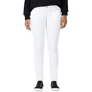Timezone Tight Aleenatz Pantalon, Blanc (Pure White 0100), W24 (Taille Fabricant: 24) Femme