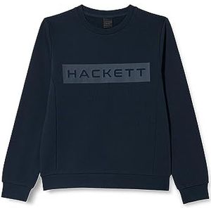 Hackett London Sweat-shirt Essential Sp Crew pour garçon, Bleu marine, 11 ans