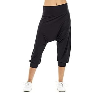 WINSHAPE Hp201 vrijetijdsbroek voor dames, ultralicht, zwart.