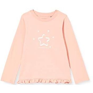 bellybutton T-shirt met lange mouwen voor babymeisjes, Roze zilver | roze