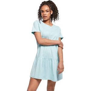 Urban Classics Theejurk voor dames, damesjurk (1 stuk), Seablue