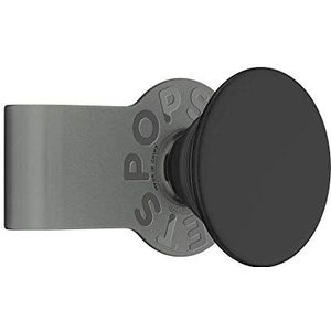 PopSockets: PopGrip Slide Grip & standaard voor telefoon, met verwisselbaar oppervlak, van siliconen, voor iPhone 7+/8+, zwart