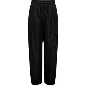 Bestseller A/S Onlcashi Cargo Pant Wvn Noos Damesbroek, zwart.