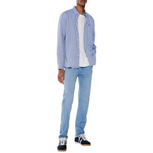 Pedro del Hierro jurk, grijs, L, Blauw