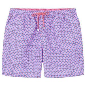 Hackett London Short Floral Geo pour homme, Bleu (Bleu marine), L