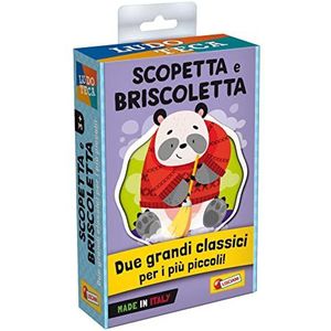 Liscianigiochi - Ludoteca 92857 kaarten van de kinderbezem en Briscola