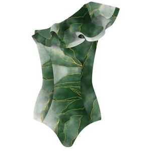 Averie Maillot de bain en jade One Piece pour femme, multicolore, XS