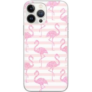 ERT GROUP Beschermhoes voor mobiele telefoon voor Apple iPhone 6/6S, origineel en officieel gelicentieerd product, motief Flamingo 001, perfect aangepast aan de vorm van de mobiele telefoon