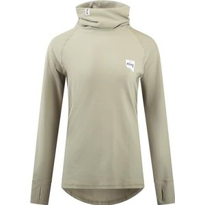 EIVY Icecold Gaiter Rib Top Yoga T-shirt voor dames, eiken smoke, XS, Gerookte eik