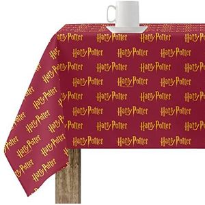 Belum tafelkleed met vlekbescherming, model Harry Potter Basic 5 rood, teflon tafelkleed, rechthoekig tafelkleed van kunsthars, keukentafelkleed, huishoudtafelkleed (300 x 140 cm)