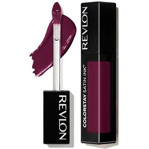 Revlon ColorStay™ Satin Ink lippenstift op basis van zwarte bessenpitolie, langdurige nr. 022 Black Cherry