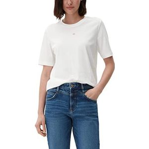 s.Oliver T-shirt pour femme, Blanc., 42