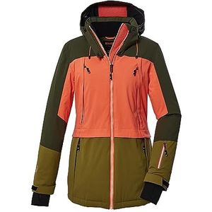 Killtec Ksw 91 Wmn Ski Jckt ski-jack/functionele jas met afneembare ritssluiting en sneeuwvanger voor dames, Groen