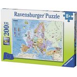 Ravensburger - Kinderpuzzel - puzzel 200 p XXL - kaart van Europa - vanaf 8 jaar - 12841