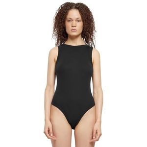 Urban Classics Débardeur côtelé pour femme, Noir, 3XL
