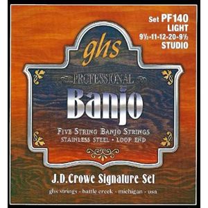 GHS Banjo J.D.CROWE Signature ""Studio"" PF140 snaarspel Light