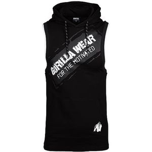 Gorilla Wear Loretto tanktop met capuchon voor heren, bodybuilding gym fitness