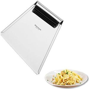 Westmark Deegschraper voor de traditionele bereiding van spätzle, roestvrij staal, zilver, 61152270