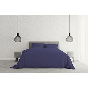 Elegant Beddengoedset voor tweepersoonsbed, microvezel, violet
