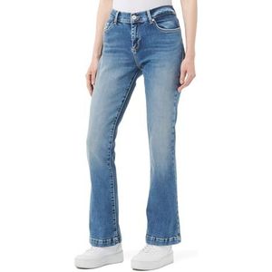 LTB Jeans - Femme - Fallon - Taille moyenne - Jean évasé - Pantalon, Carline Wash 55096, 29W / 32L