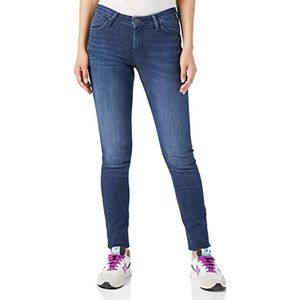 Lee Scarlett Skinny Jeans voor dames, blauw (Dark Ely Jd)