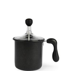 Excelsa Cappuccino Time Creamer Draagbare melkopschuimer 6 kopjes Zwart