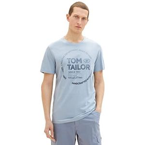 TOM TAILOR 1036952 Uomini T-shirt (1 stuk), 11752 - Yonder Blue