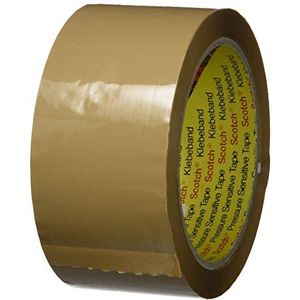 3M 371 Scotch plakband, karton, 371, 50 mm x 66 m, 6 stuks