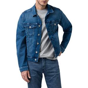 Pierre Cardin Veste en jean, Bleu Fashion Vintage, M
