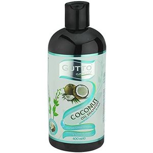 Gutto shampoo met kokosolie voorkomt haaruitval en geeft glans
