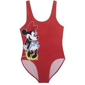 CERDÁ LIFE'S LITTLE MOMENTS Badpak voor dames met Minnie karakter; officieel gelicentieerd product van Disney, Rood