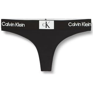 Calvin Klein Thong Kw0kw02352 Strings voor dames, zwart (Pvh Black)