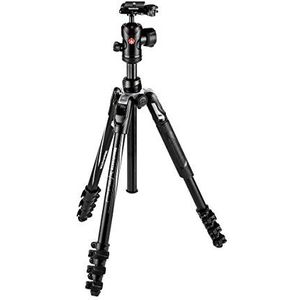 Manfrotto Befree Geavanceerd statief met hefboomsluiting, reis-statiefset met kogelkop, draagbaar en compact, aluminium statief voor DSLR- en spiegelreflexcamera's, camera-accessoires, camera-accessoires