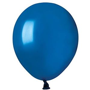 Ciao 100 ballonnen premium kwaliteit A50 (Ø 13 cm/5 inch) parelmoer blauw