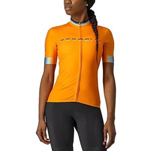 CASTELLI Gradient Jersey T-shirt voor dames, Oranje Pop