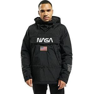 Mister Tee Nasa Windjack voor heren, Zwart (Zwart 00007)