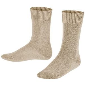 FALKE Comfort Wool Sokken voor kinderen, merinowol, blauw, grijs, zwart, meer warme kleuren, versterkt, ademend, dik, voor de winter, 1 paar, beige (crème 4011)